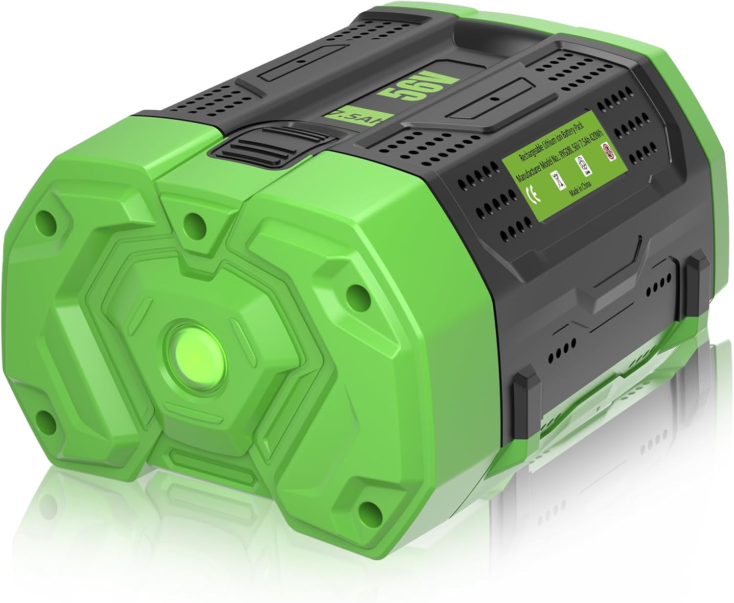 56V 7.5Amps BA2800 Replacement for EGO Battery BA2800T BA1400 BA4200 HT2400 LB6504 LB5804 LB6500(Multi-7.5AH-1PC)