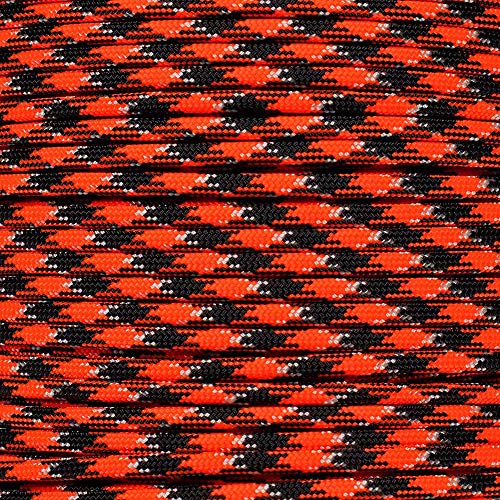 Paracord Planet 550lb Paracord – 7 Strand Type III Tactical Parachute Cord for Outdoors, Crafting, and Home Improvement