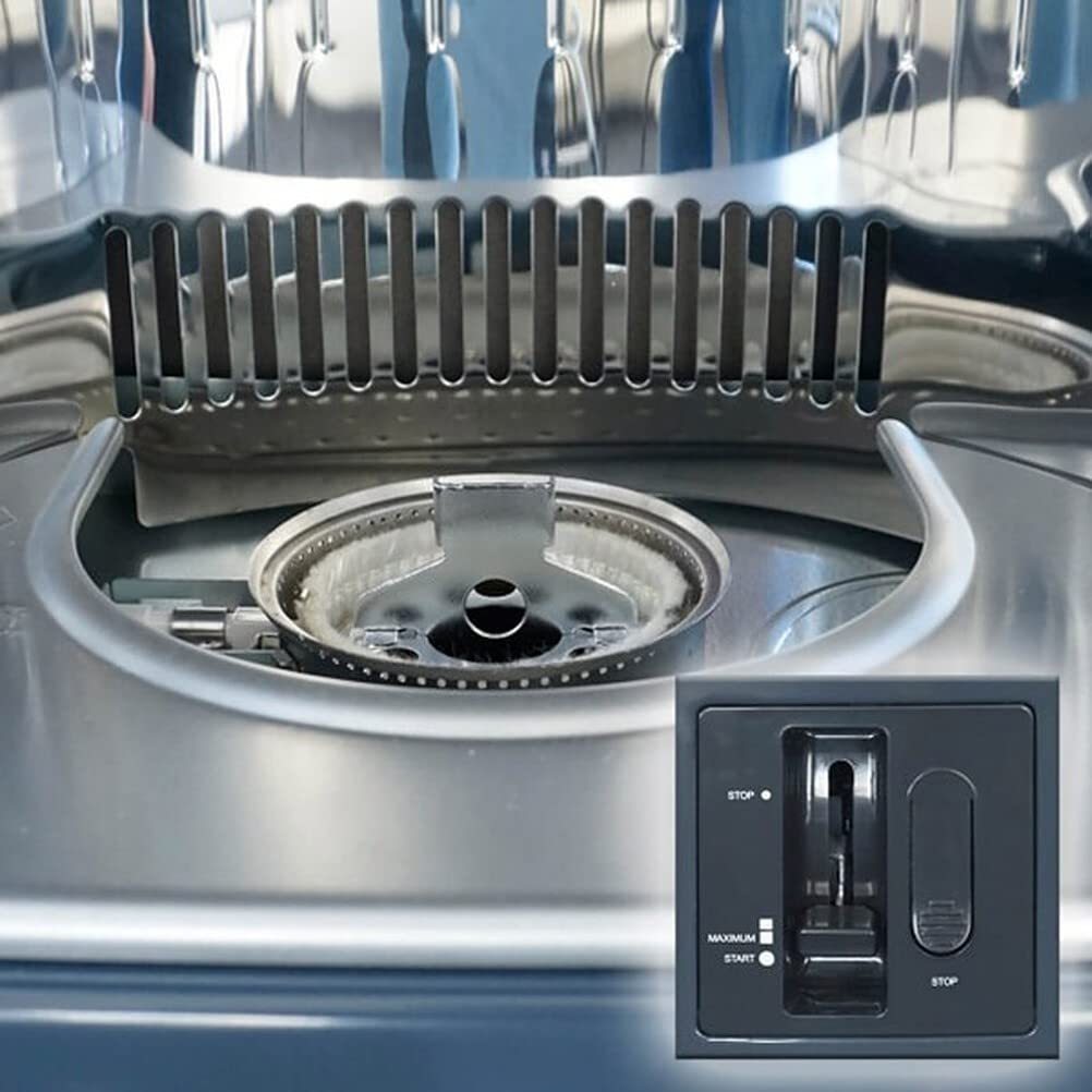 ration1.de Petroleumheizung 3000 Watt mit Handpumpe, Heizstrahler für Outdoor, Camping, Garten, Terrasse, Werkstatt, Stromausfall, mobile Heizung für belüftete Räume bis 50m²