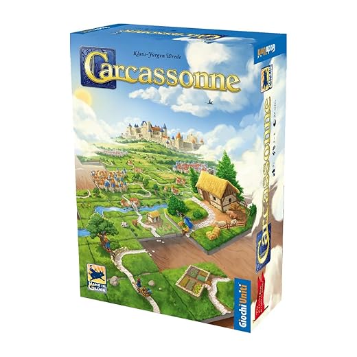 Giochi Uniti - Carcassonne Scatola Base 2020/2021 - Edizione Italiana
