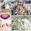 CATTREE Artificial Flowers Petal for Valentines Decorations Suitable Weddings Valentine's Day Anniversaries Party Romantic Table Flower Decor Special Night Fake Rose Petals - White & Pink 2000 Pcs