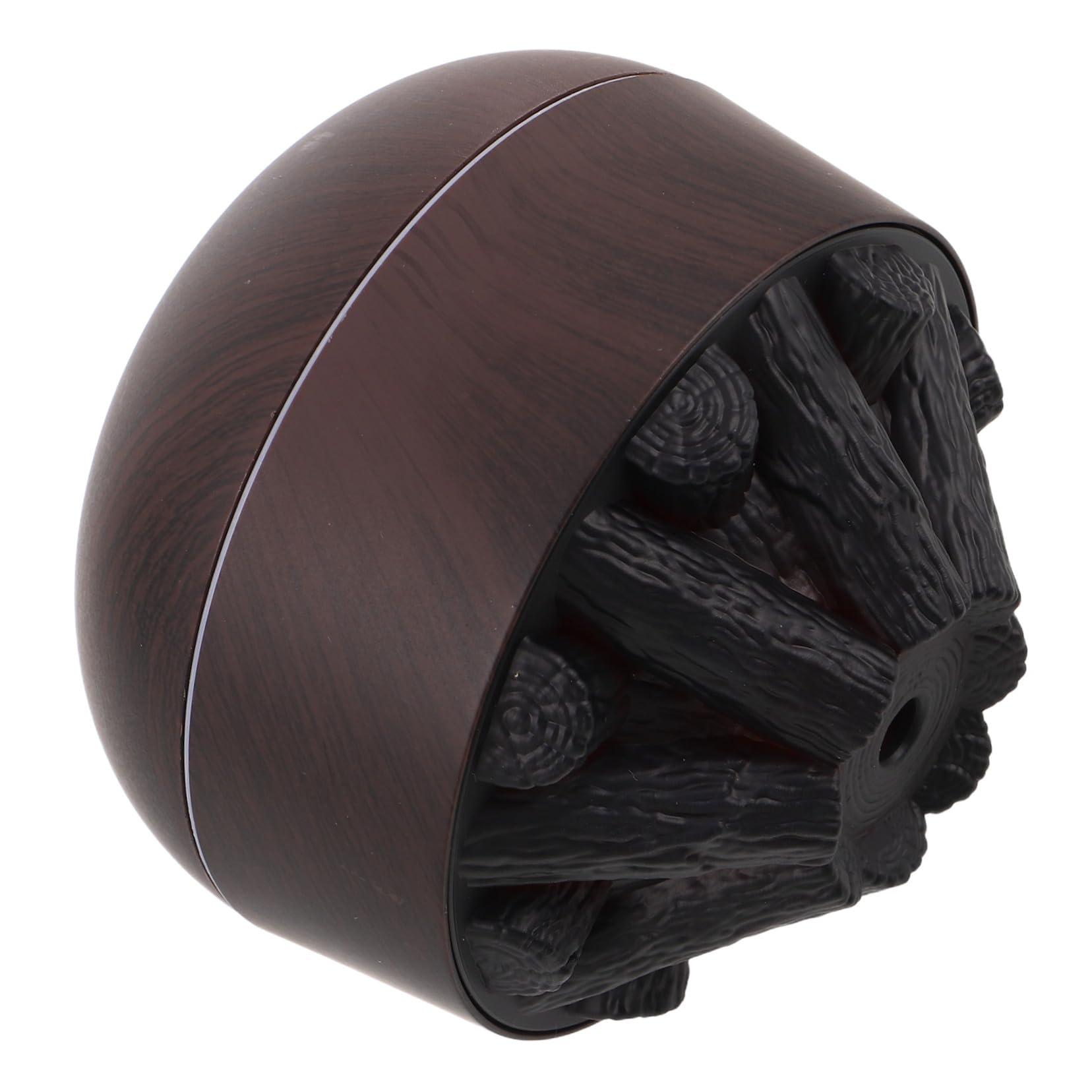 WOONEKY Humidificador de Aire Portátil con Diseño de Simulada y Acabado Madera Difusor Aromaterapia para Dormitorio Oficina y Escritorio Mini Humidificador de Mesa para Hogar
