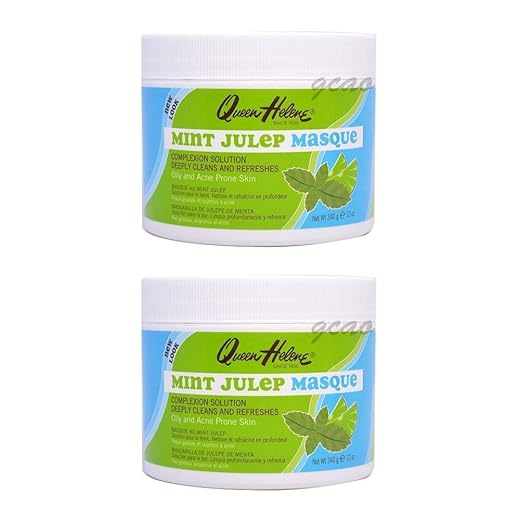 Queen Helene Jar Mint Julep Masque 12 Ounce (354ml) (2 Pack)