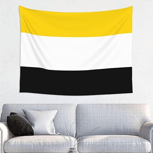 Miniatura 1 de POOEDSO Tapiz de bandera de garífuna, de 29 x 37 pulgadas, para colgar en la pared para el hogar, sala de estar, dormitorio, decoración de tapices,