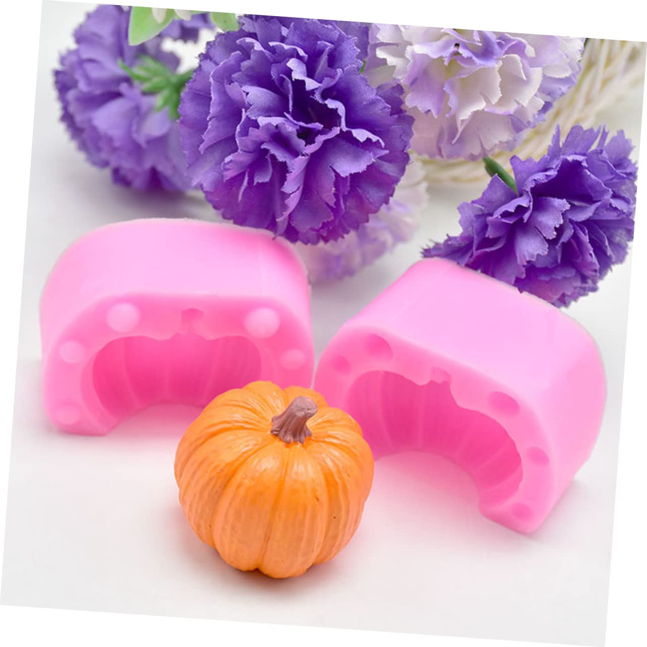 Zerodeko 3 Series Molde De Silicona Para Cupcakes Calabaza Halloween Para Repostería Diy Molde Decorativo Para Tartas Y Postres Festivos 6 Piezas X 3