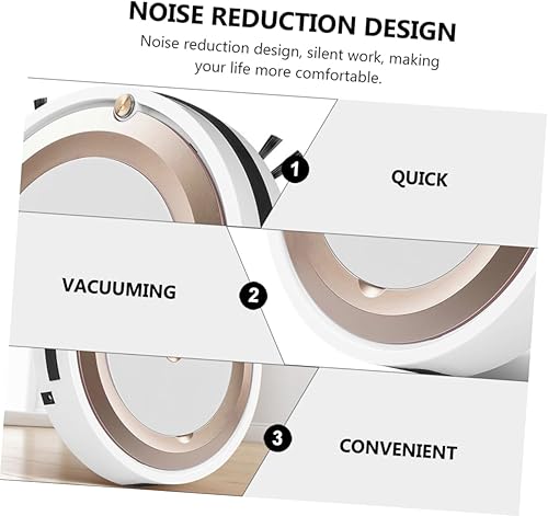 Miniatura 6 de MERRYHAPY 1 Unidades Teléfono Inteligente Controlado Suelo Barrido Robot para Limpieza del Hogar Versión Actualización con Aspiradora y Fregona