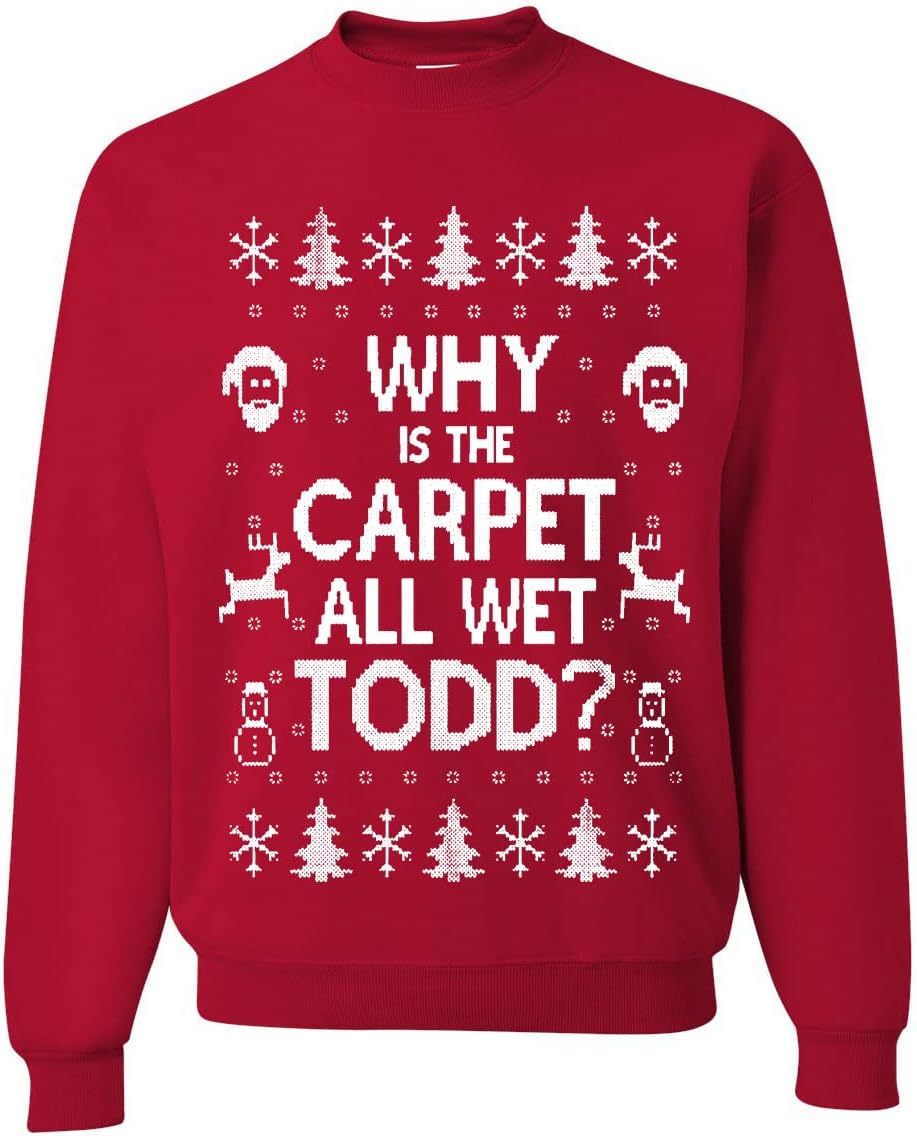 Wild Bobby I Don't Know Margo Ugly Christmas Sweater Unisex Crewneck Sweatshirt