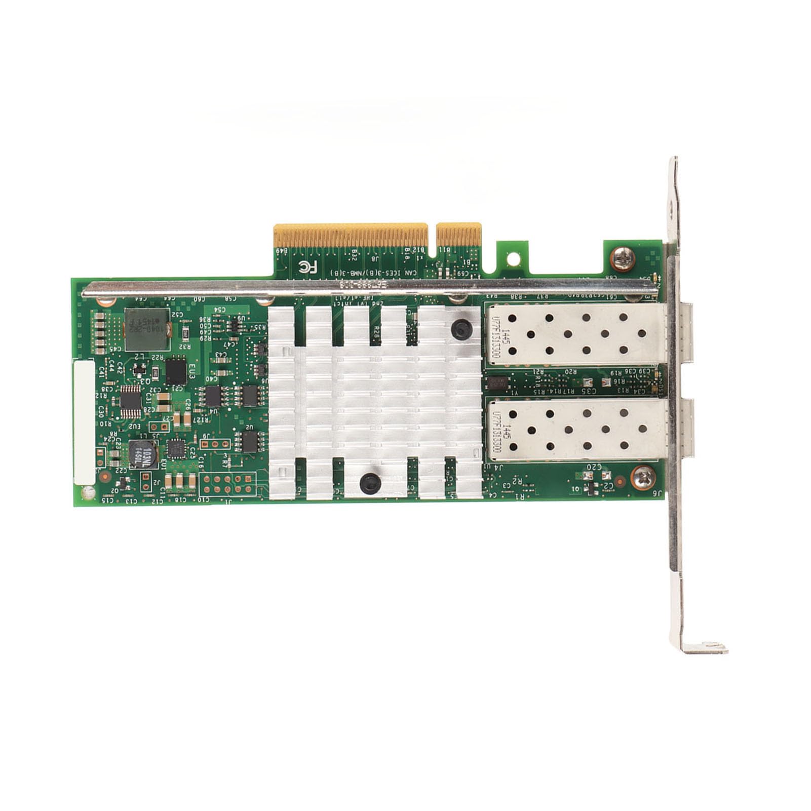 AMONIDA Scheda di Rete SFP+ da 10 GB Scheda Adattatore Veloce a Doppia Porta per Server High Throughput 40 Gbps per Utilizzo in Data Center