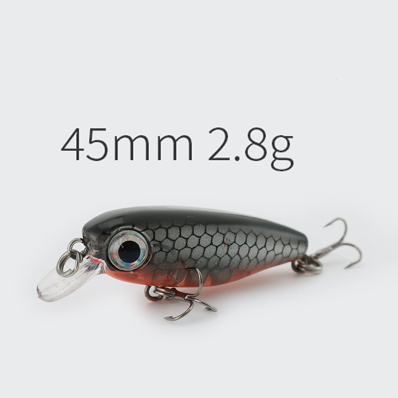 Amazon | 釣り餌 5 個偽ルアーシンキング箕面 4.5cm2.8g ハード餌