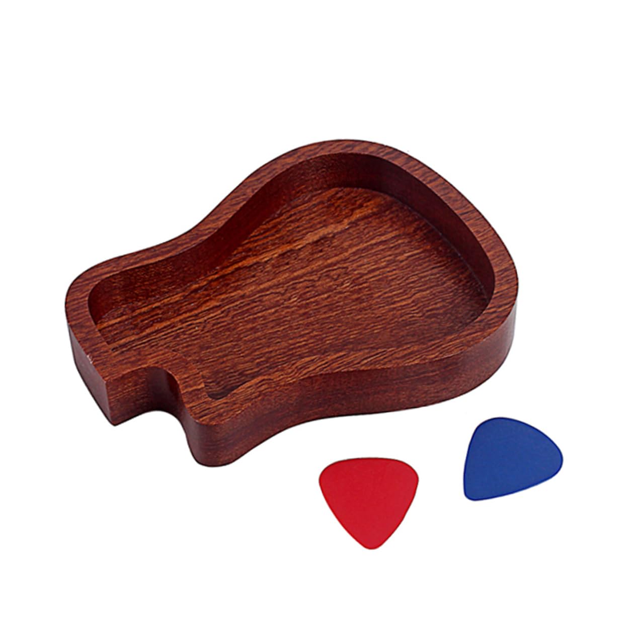 Yardwe 2 Series Estuche para Púas De Guitarra Estuche para Púas De Guitarra Soporte para Púas De Guitarra Acústica Bandeja para Púas De Guitarra Soporte para 2 Piezas*2 Color Aleatorio