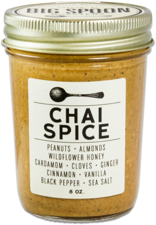 Big Spoon Roasters, Chai Spice Nut Butter, 8 oz.