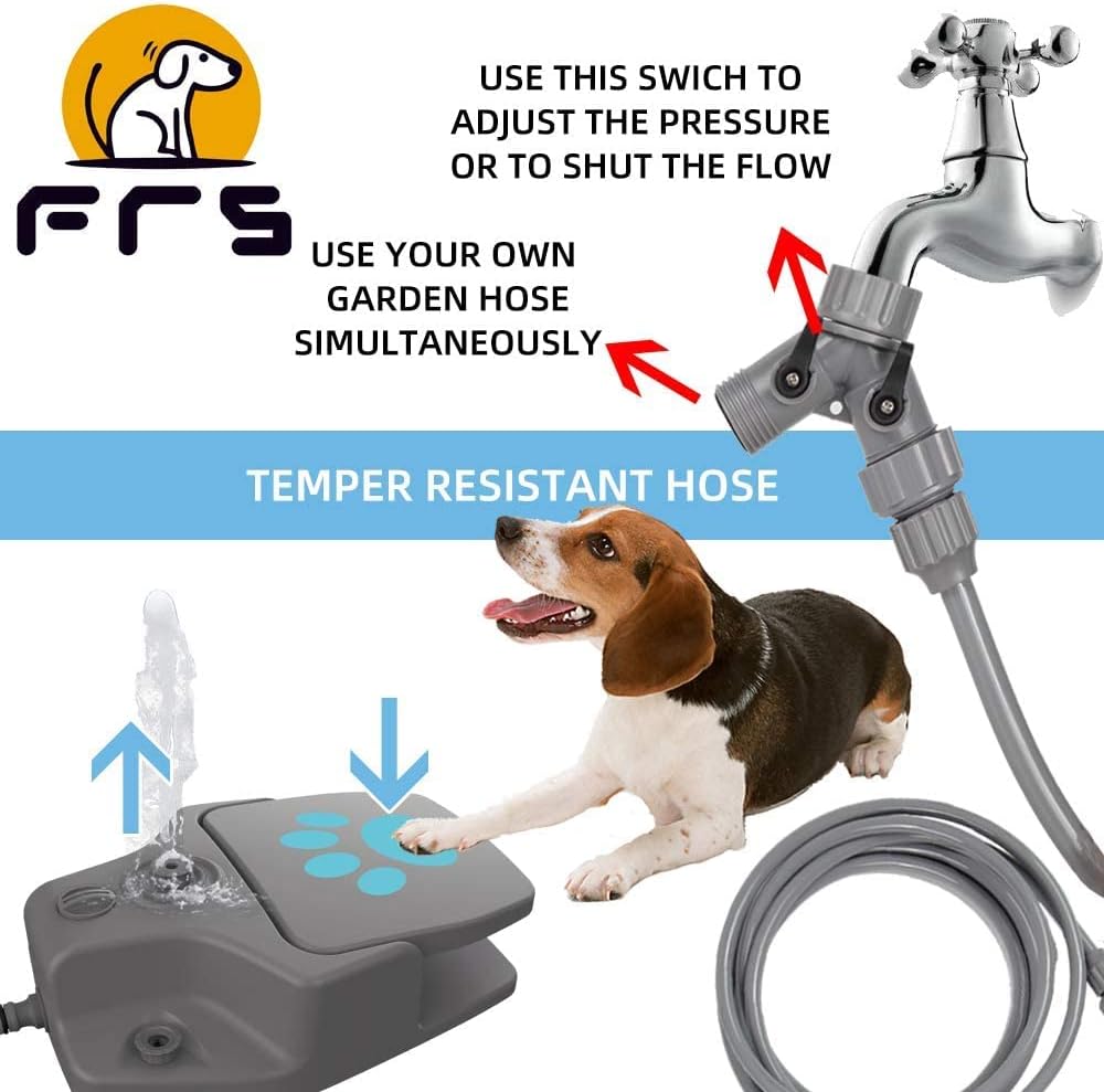 Dog Water Fountain Step on Dog Sprinkler Toy - Image 5