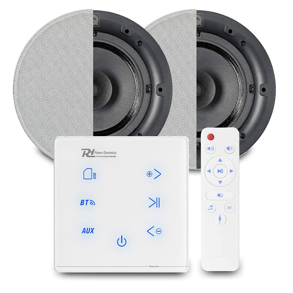Buy Power Dynamics Powerline Bluetooth Ceiling Speaker Set with 2x