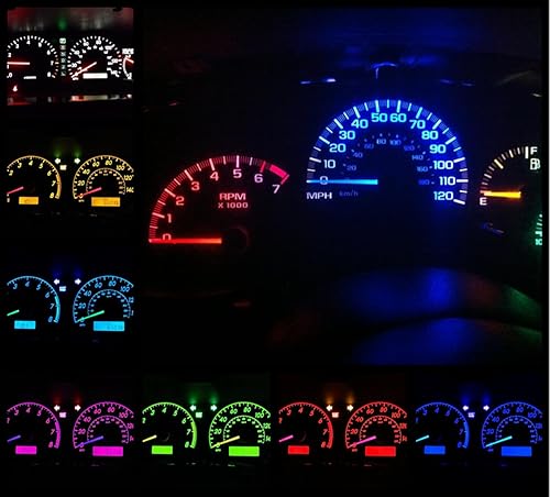 Miniatura 6 de WLJH Paquete de 25 bombillas LED de aspecto impresionante azul brillante para Ford Ranger 1995-2003