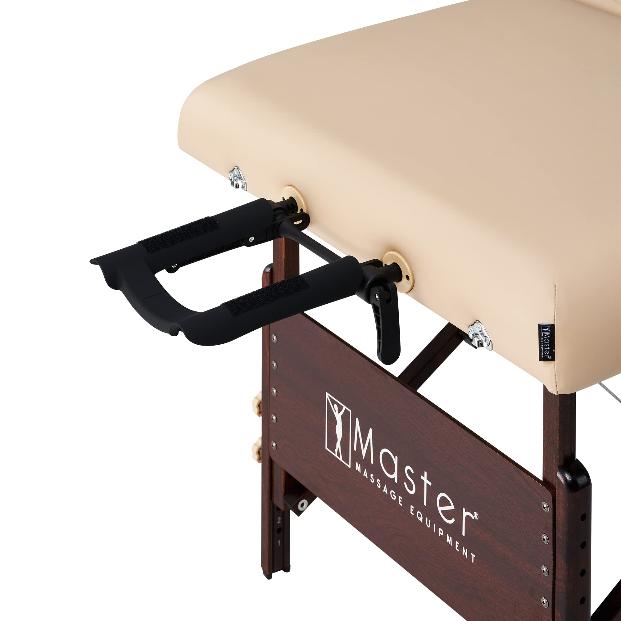 Master Massage Del Ray Salon Therma Top - Lettino pieghevole per massaggi e cosmetici, riscaldabile, schienale regolabile con cuscino musicale, altoparlante Bluetooth