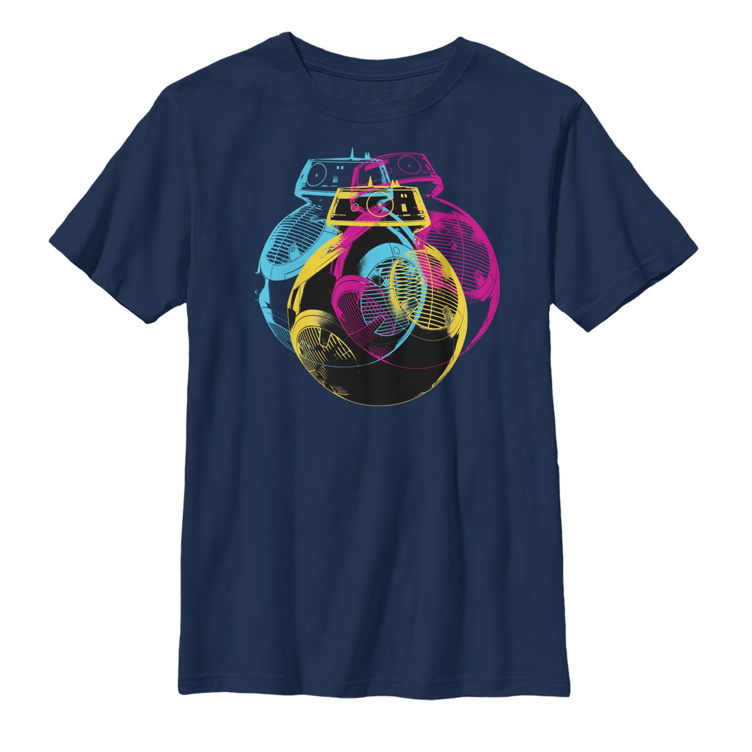 Boy's Star Wars The Last Jedi BB-9E Retro Pop T-Shirt