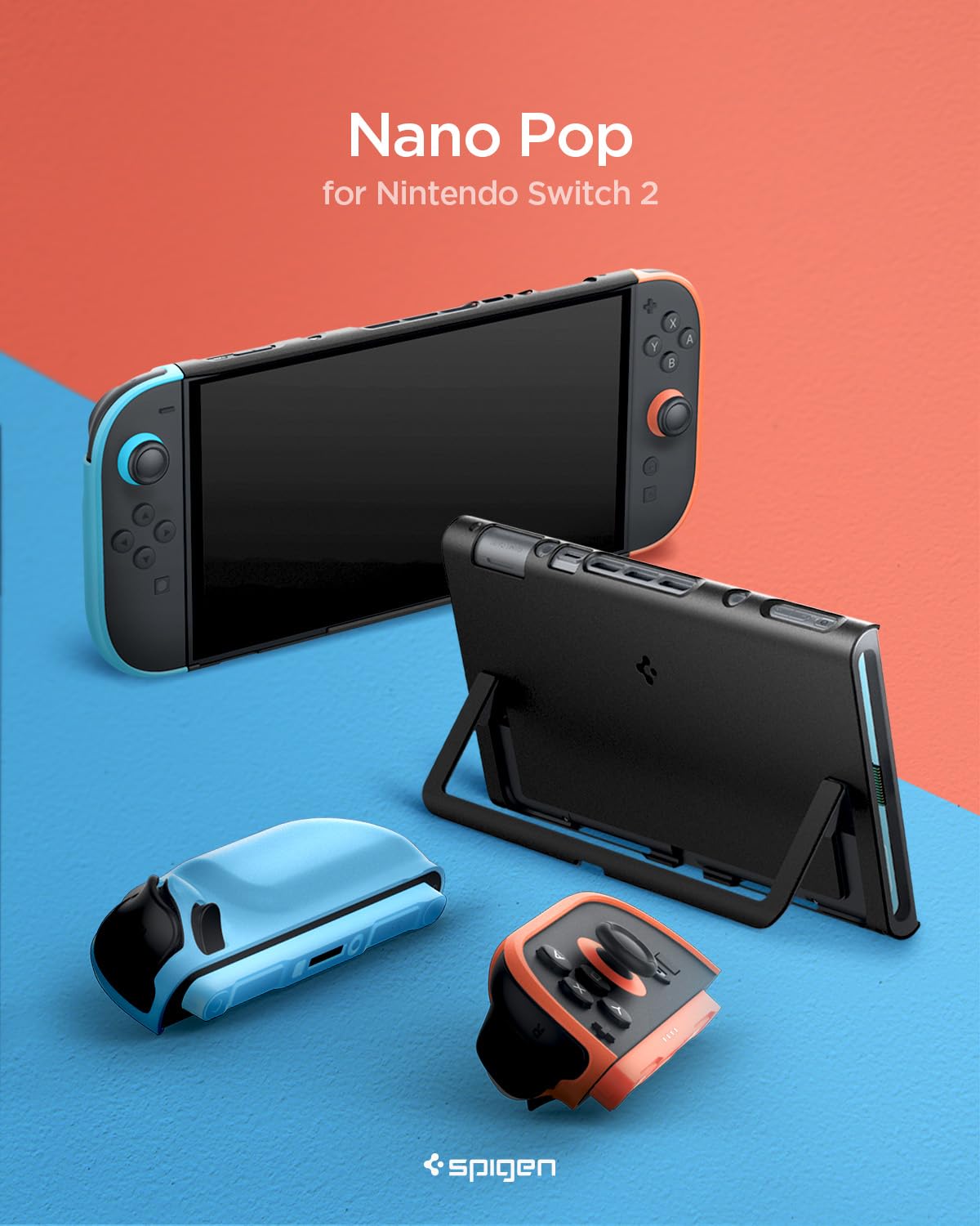 Spigen Cover Nano Pop Compatibile con Nintendo Switch 2 2025, Custodia Nintendo Switch 2 - Edizione speciale - 3