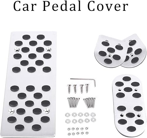 Miniatura 3 de FSFY - Juego de pastillas para pedal de pedal de freno manual antideslizante para Mazda 2 3 6 MX-3 MX-5 MX-6 RX-7 RX-8 con modelos de transmisión