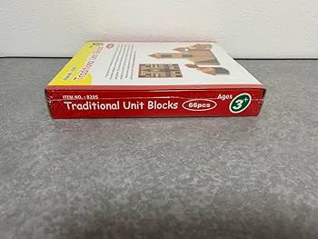 Amazon | Traditional Unit Blocks 66pcs 知育 積み木 | 積み木 | おもちゃ