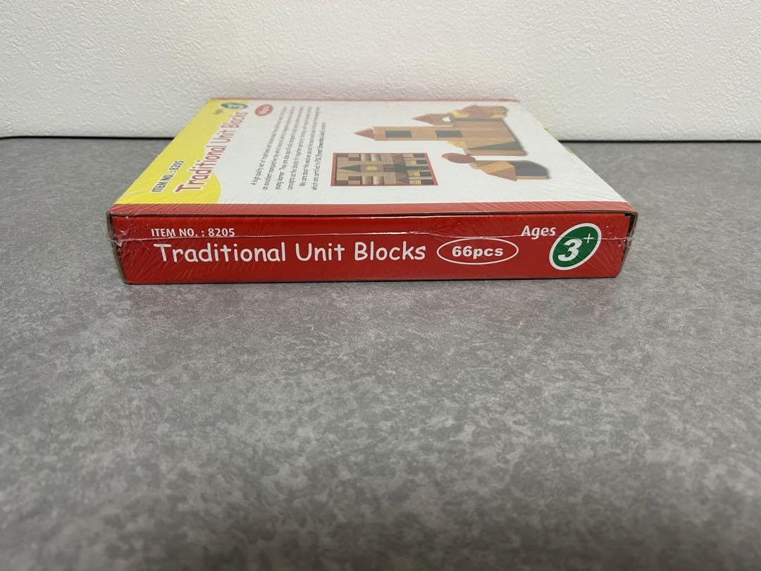 Amazon | Traditional Unit Blocks 66pcs 知育 積み木 | 積み木