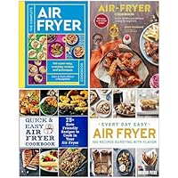 The Complete Air Fryer Cookbook [Hardcover], Air-Fryer Cookbook [Hardcover], Quick and Easy Air Fryer Cookbook & Every Day Easy Air Fryer 4 Books Collection Set