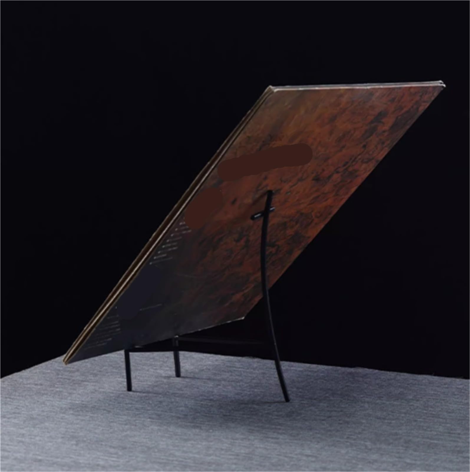Porta Vinili Mobile Vinili Scaffali Portadischi in Metallo Moderno for Dischi in Vinile, Portadischi LP, Mensole Espositive Porta Dischi Vinile