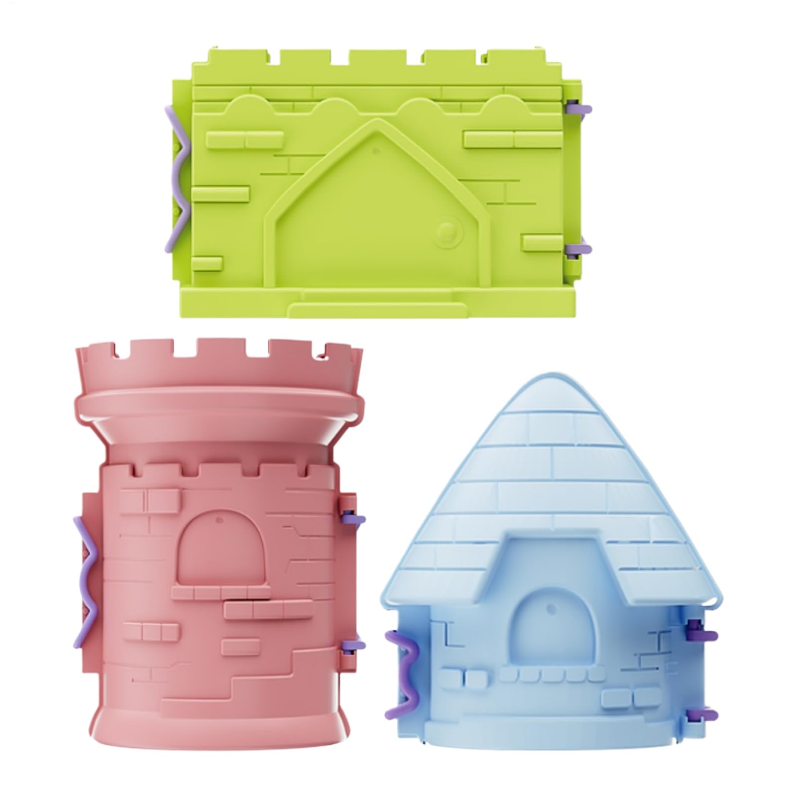 – Sand Play Set | Sandbox Toys Molds Castle Building Kit, Building Kit Playset for Outdoor Games Kids Sensory Play Boys Girls Summer Vacation Travel Party Birthday Christmas Snow