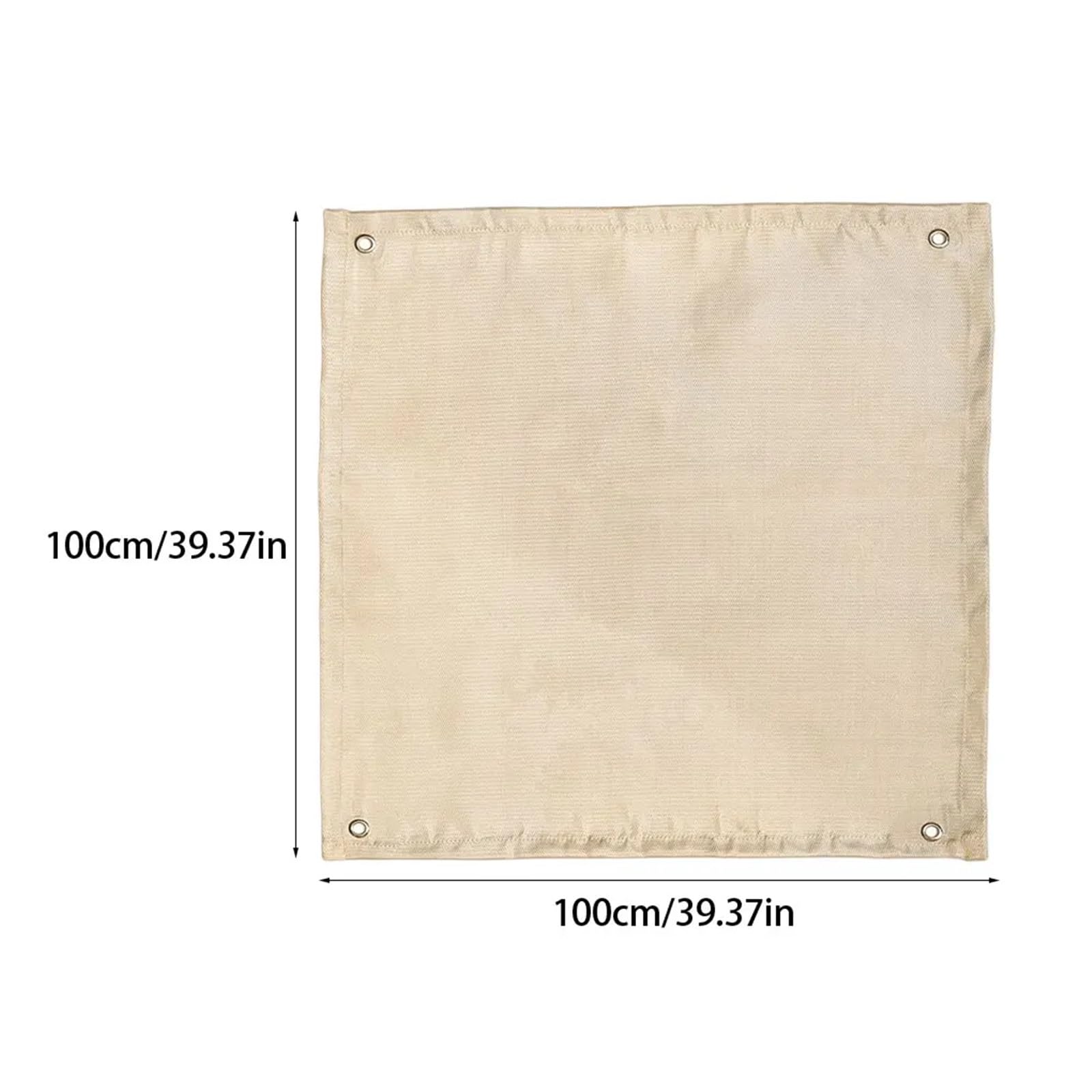 Manta Ignífuga For Acampar, De Picnic For Exteriores, Resistente, 56 X 80 Cm(100x80cm)