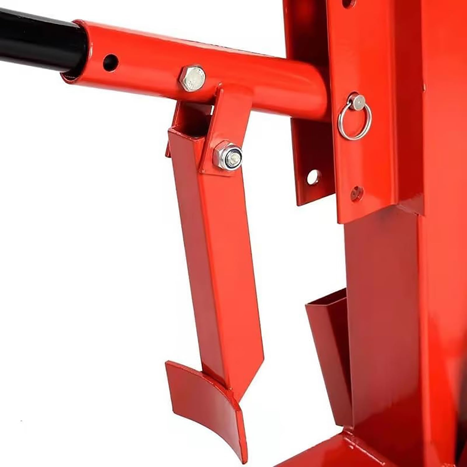 Machine manuelle de démontage de pneu portable pour moto, pour jantes de 10,2 cm à 53,3 cm, support de montage de pneu avec verrouillage de jante et deux colonnes centrales, pour voiture vélo