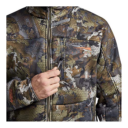 SITKA Gear Men's Dakota Windstopper Water Repellent Breathable Camo Hunting Jacket, Waterfowl Timber, XXX-Large SITKA Gear Men's Dakota Windstopper Water Repellent Breathable Camo Hunting Jacket, Waterfowl Timber, XXX-Large