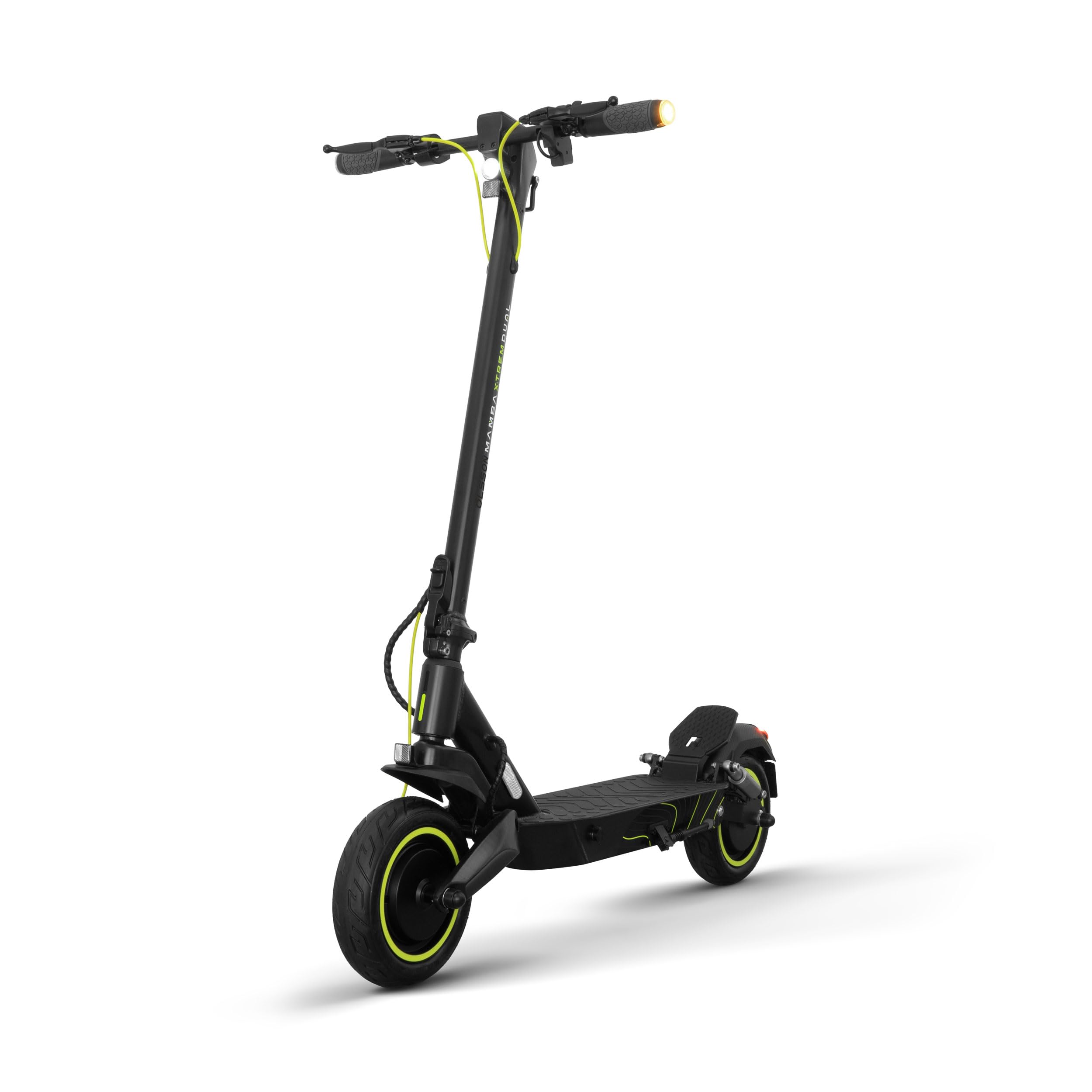 OLSSON Mamba Patinete eléctrico Adultos Homologado DGT, 1 o 2 Motores de 1000W (2000W), 50 km autonomía, batería 15000 mAh 48V, Ruedas 10" tubeless, Plegable, bloqueable