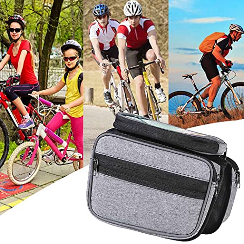 Sethexy Borsa da telaio per bici Impermeabile