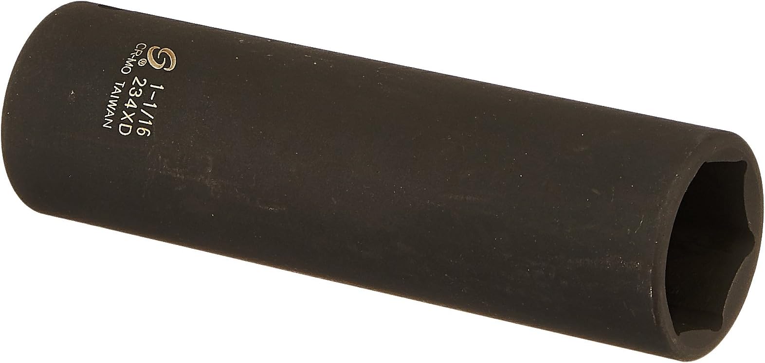 SUNEX TOOLS 234xd 1/2-Inch Drive 1-1/16-Inch Extra Deep Impact Socket