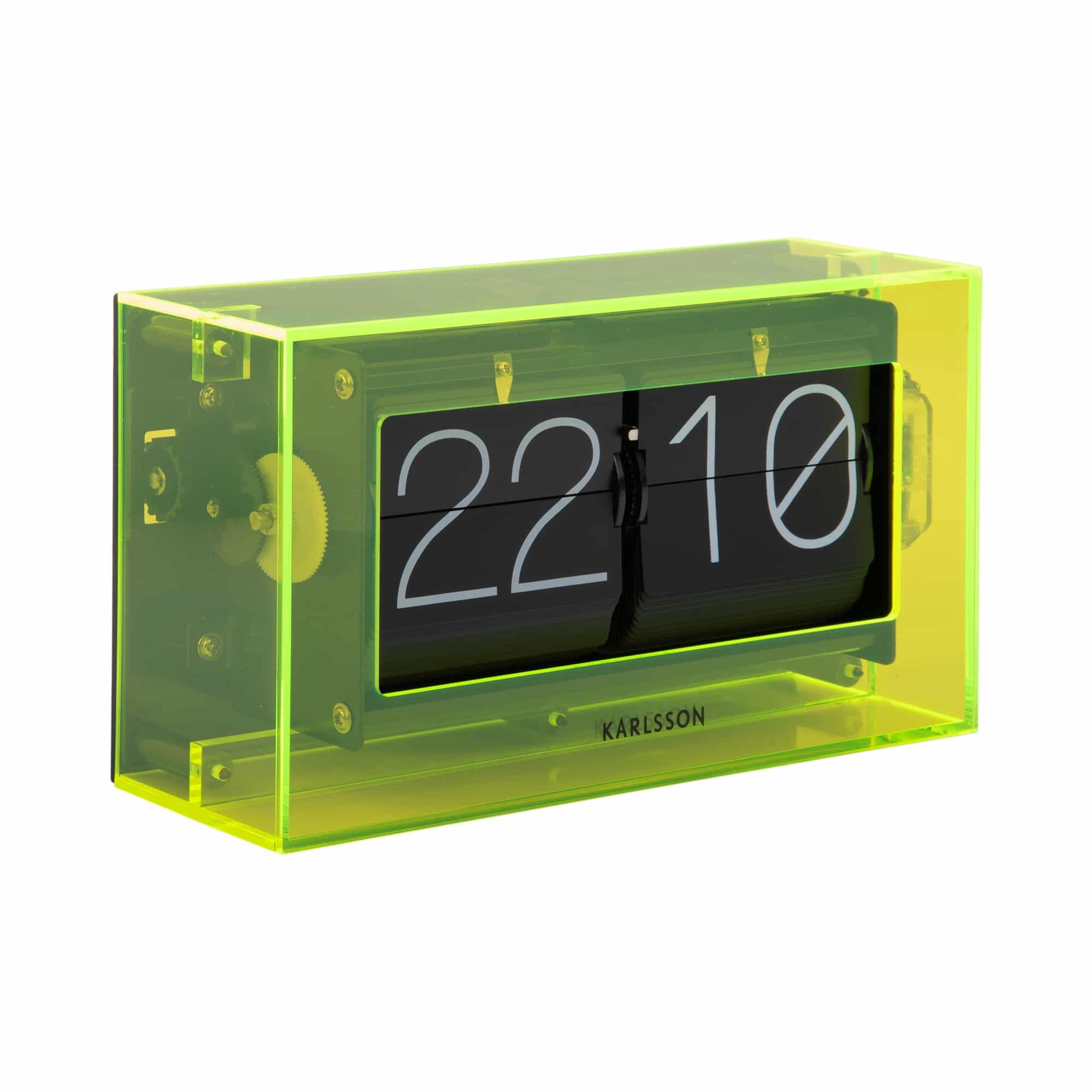 Present Time - Horloge à Poser Boxed Flip H11,7cm