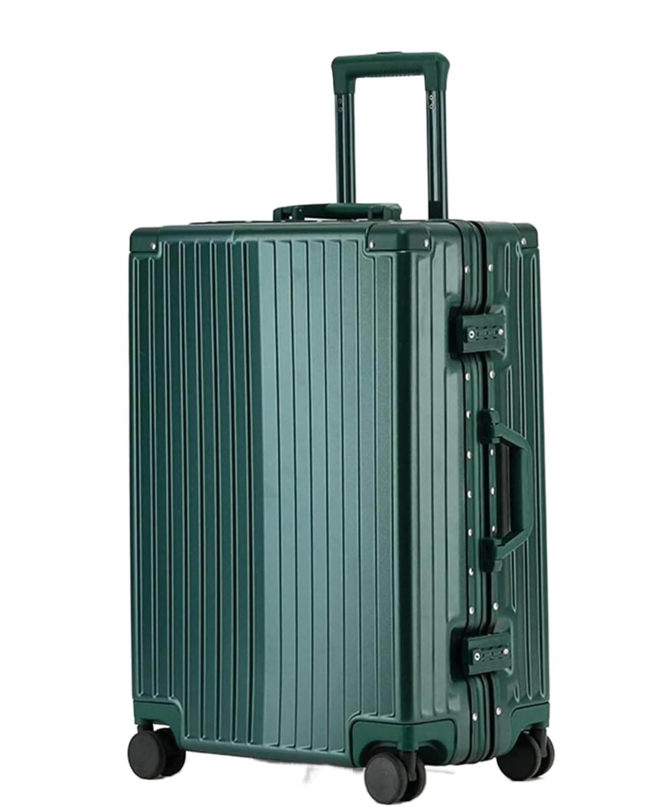 Valise bagage rigide 24" verte à roues 360° pour vos vacances en famille