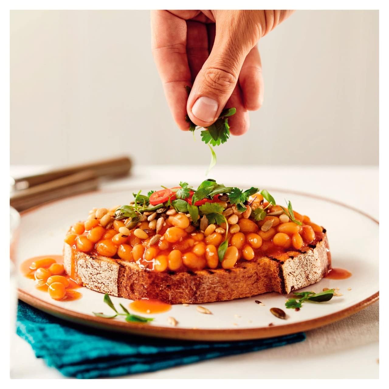 HEINZ Beans In Tomato Sauce, Baked, 415 Gram, Pack Of 6 3