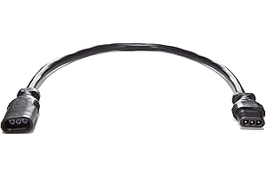 HR-EXT20 Extended Professional Grade Watertight Connection Cable, Black, 20-Inch