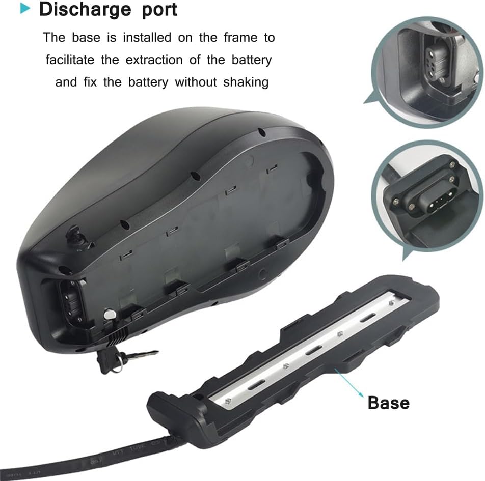 48V Lithium Battery Pack 10Ah 13Ah 15Ah 17.5Ah 20Ah 21Ah 22.5Ah 24Ah 25.6Ah 27Ah 28.8Ah 31.5Ah 35Ah Lithium ion Batteries for with Charger