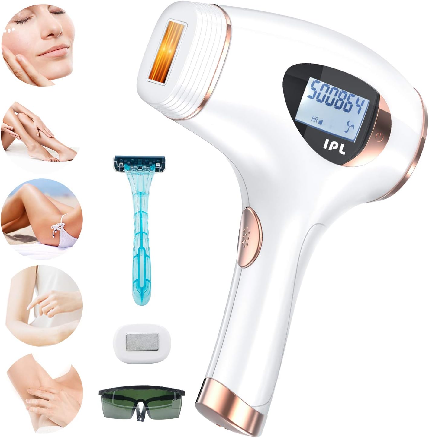 HoMedics MeMyElos Replacement Cartridge for MeMyElos Permanent Hair Removal Unit