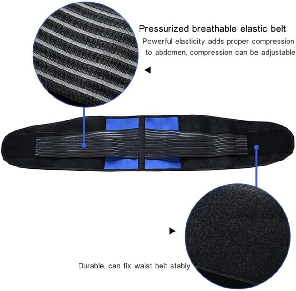 S-6XL Double Pull Back Lumbar Support Belt for Men and Women - Lower Back Brace & Spine Decompression for Optimal Support and Pain Relief (XX-Large)