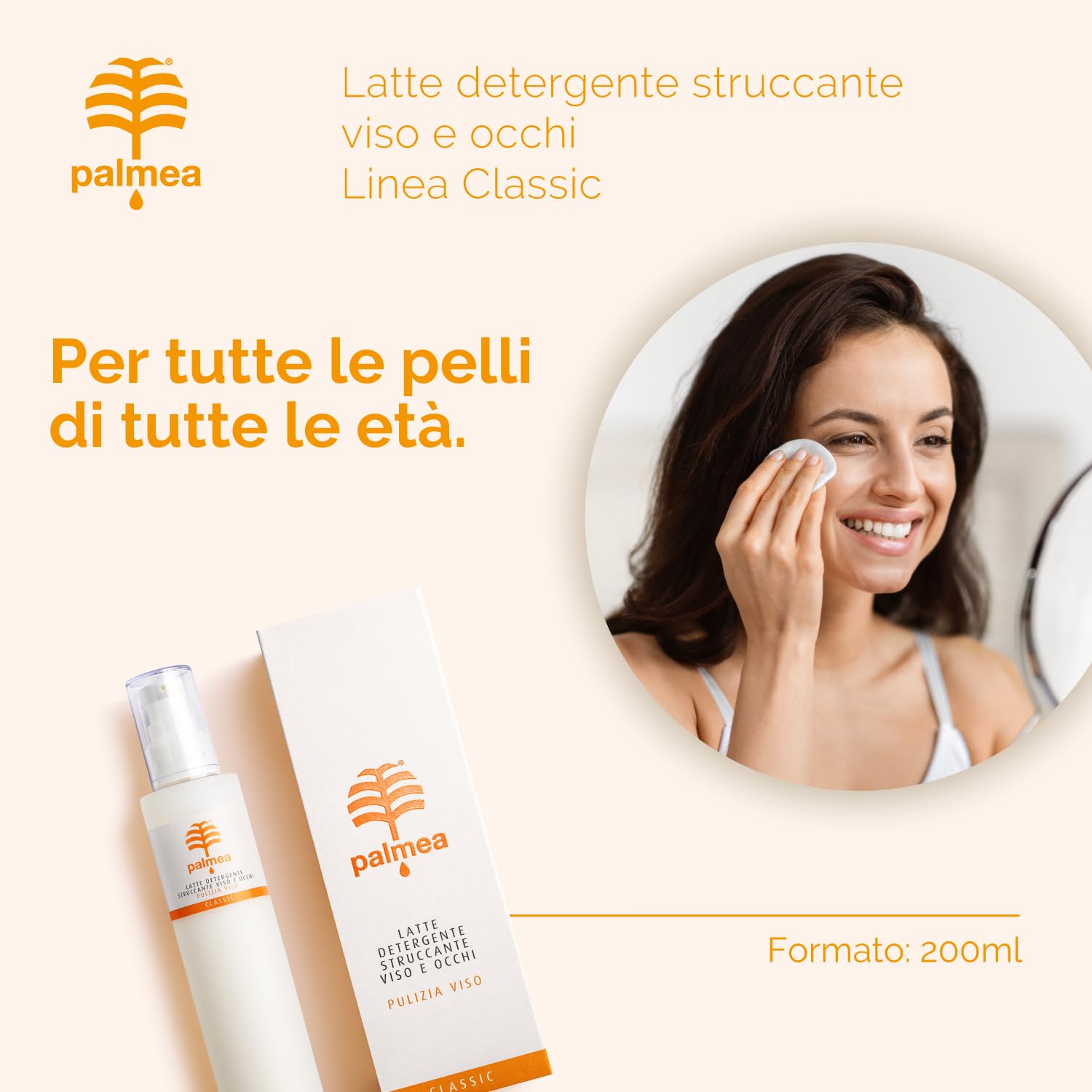 Latte Detergente Struccante Viso e Occhi