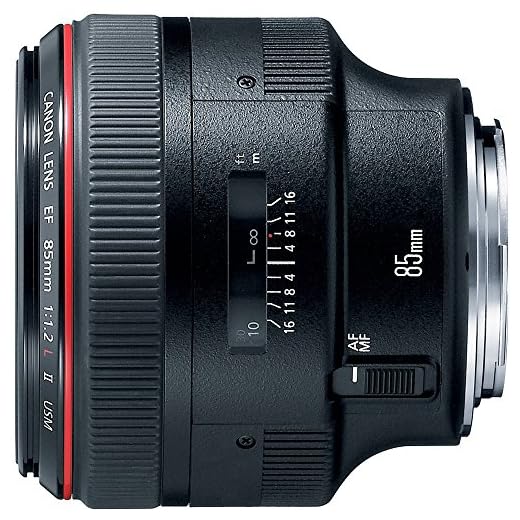Canon EF 85mm f1.2L II Lens (Renewed)