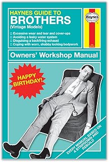 Haynes Vintage, Brother, Greetings Card, 159x235mm ZXW8454