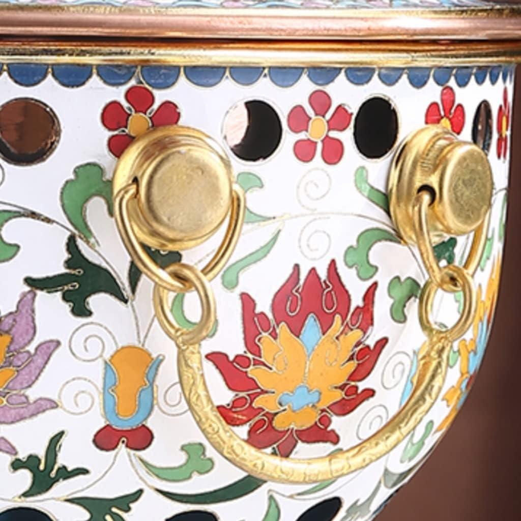 Fondue Pots Alcohol Stove Small Hot Pot Single Environmental Protection Oil Lamp Alcohol Pot Commercial One-Person Copper Hot Pot (C 19.2 * 23cm)