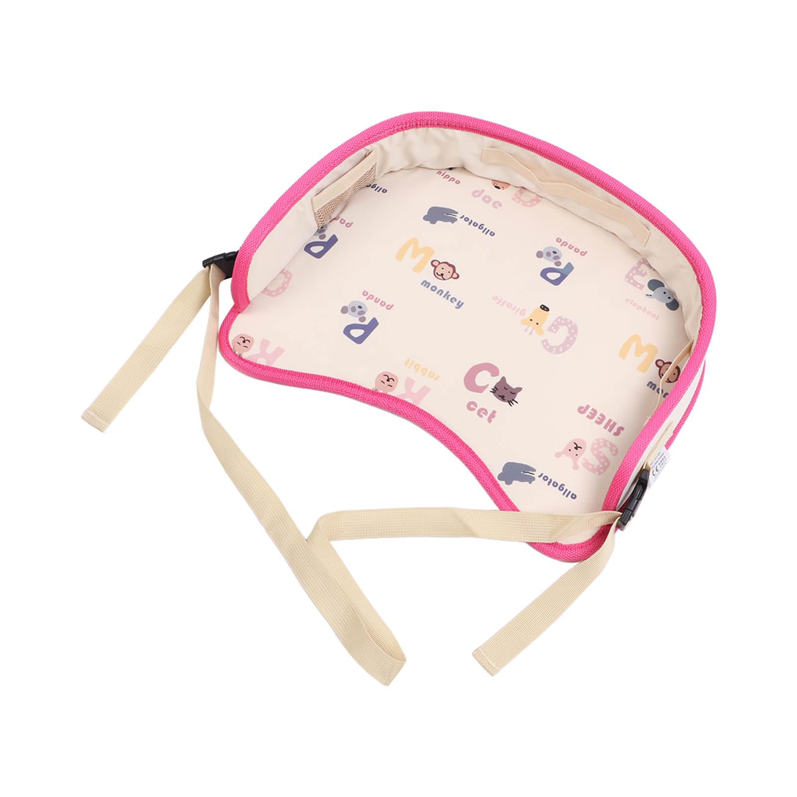 Plateau de sécurité pour Siège de Voiture, Multifonctionnel, Joli Plateau de Siège de Voiture Pliable et Portable en Tissu Oxford pour Tout-petits, pour Voyage (Des lettres)