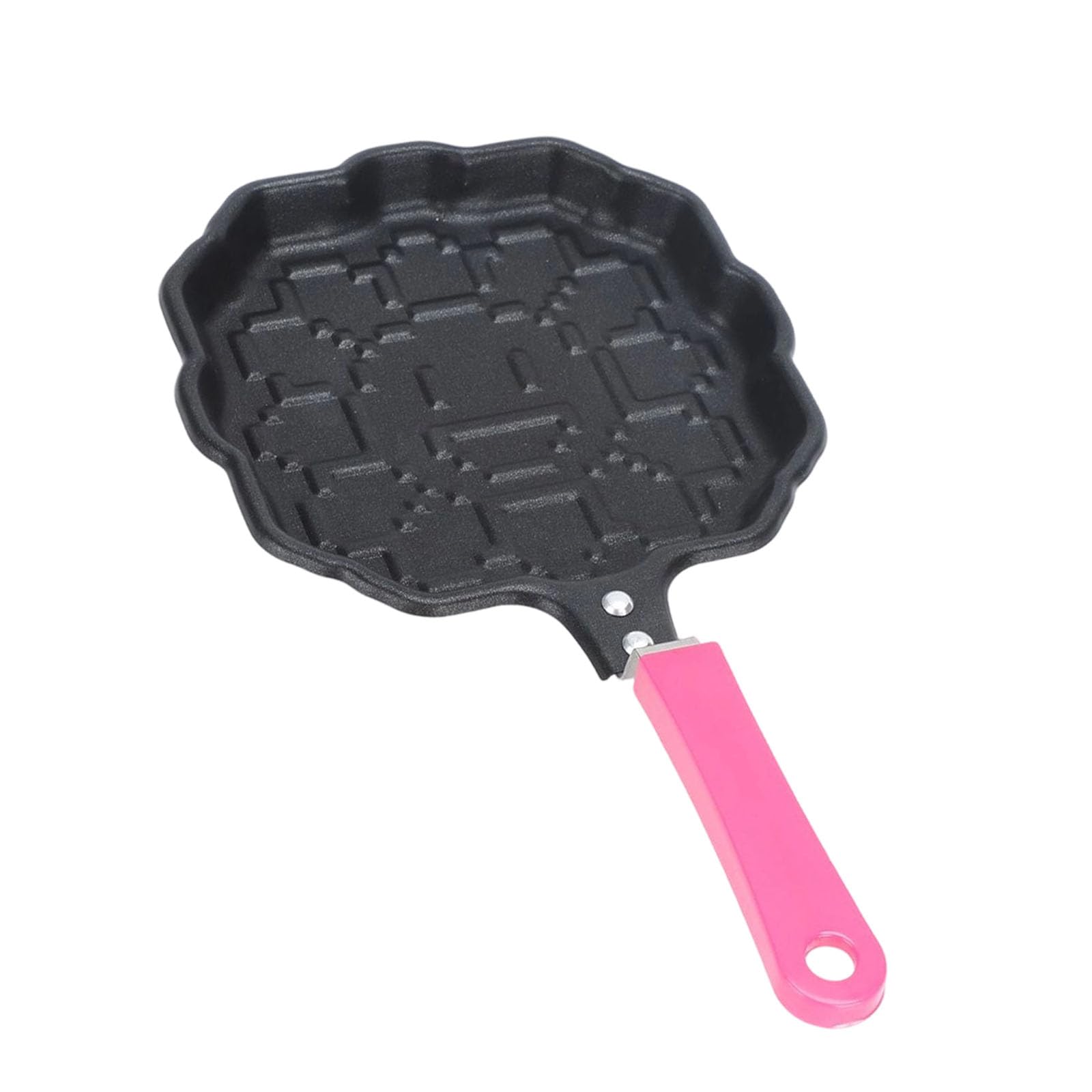 Hredyqw Flower Pattern Aluminum Baking Pan For Even Heat Distribution Great For Cakes Treats And Bread