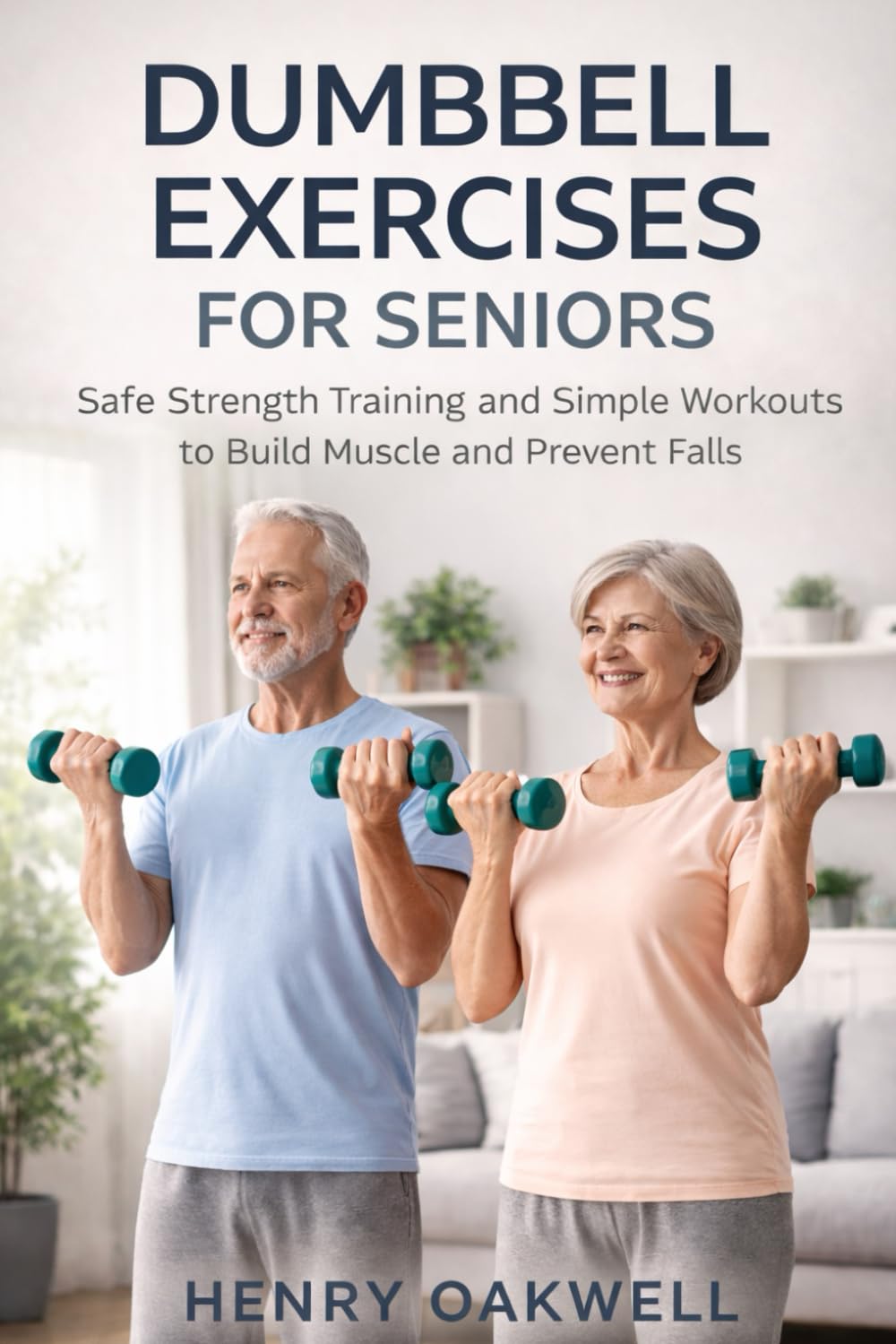 DUMBBELL EXERCISES FOR SENIORS: Safe Strength Training and Simple Workouts to Build Muscle and Prevent Falls