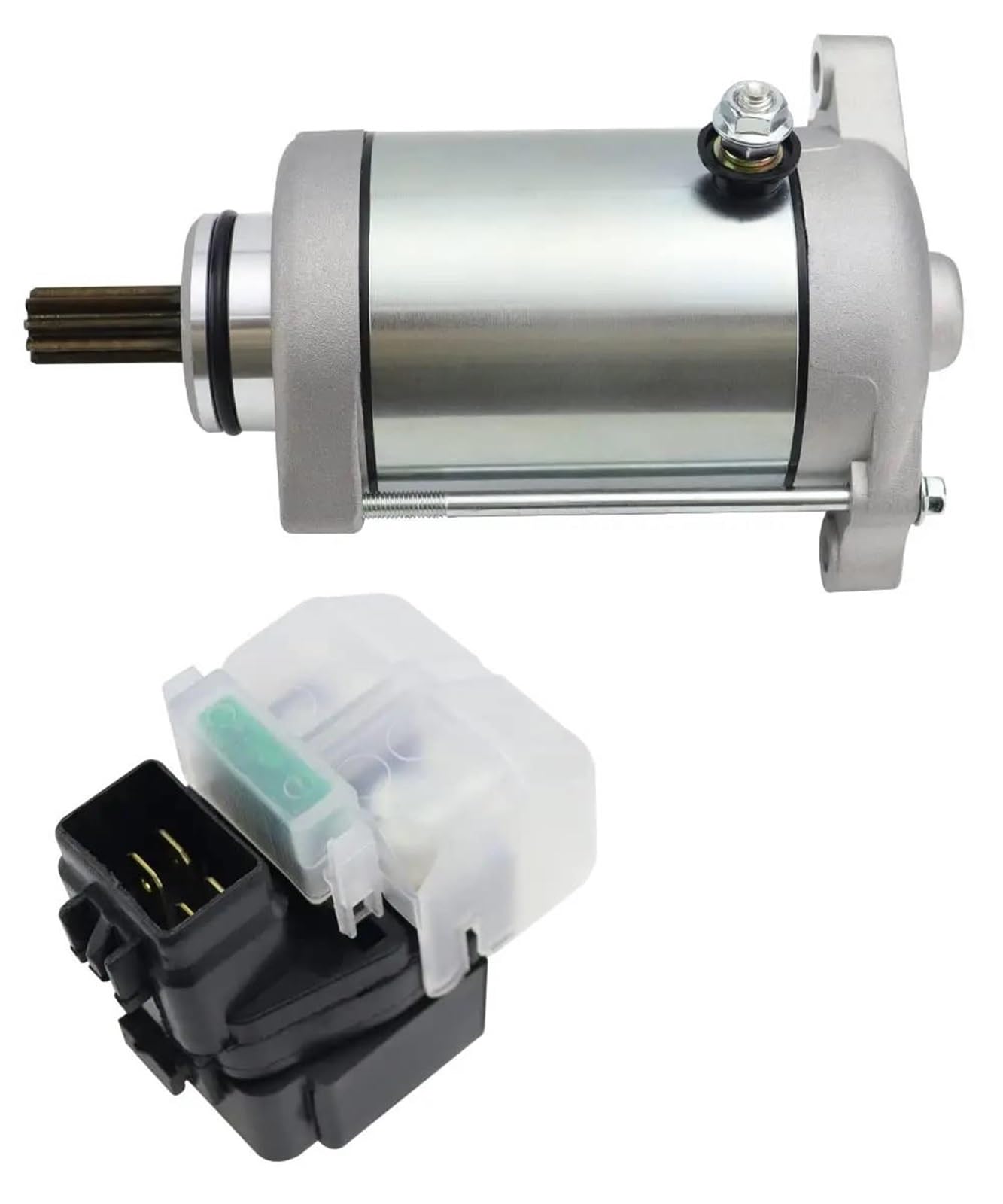 Motorino Di Avviamento E Relè Per Suzuki Per QuadRunner 500 98-02| Per QuadMaster 00-01| DR650SE96-00 Relè motore