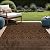 Beverly Rug Waikiki Boho Indoor Outdoor Rug 5x7, Washable Outside Carpet for Patio, Deck, Porch, Bohemian Area Rug, Farmhouse Rugs, Aztec Tribal Rug, Nut Brown and Black
