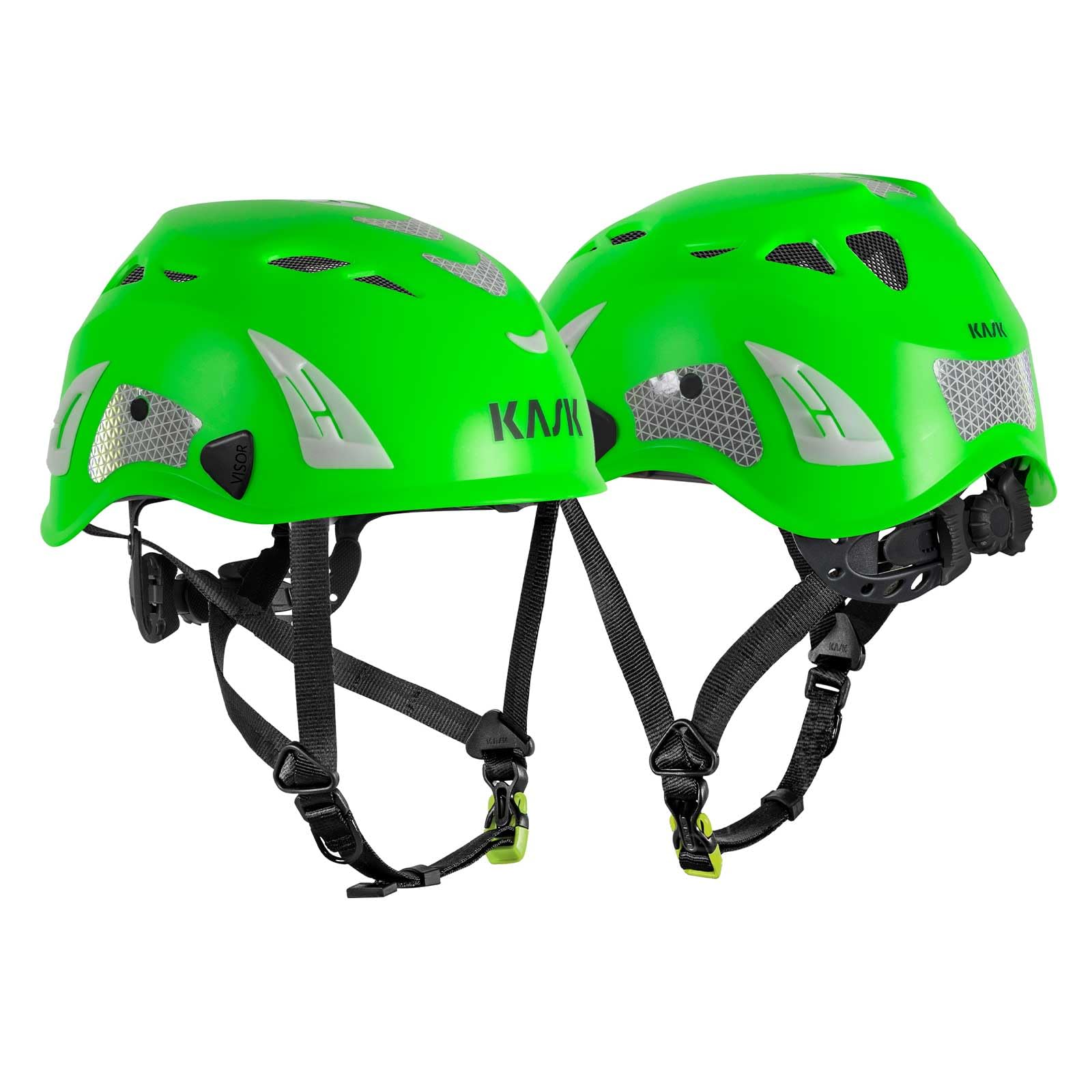 KASK Superplasma PL HiViz 2.0 kask ochronny, kask do wspinaczki górskiej, rozmiar 51-62 cm, uniwersalny, regulowany